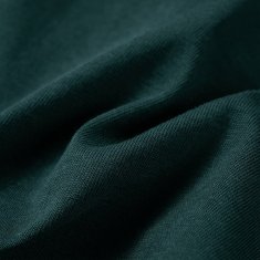 Vidaxl Otroška majica z dolgimi rokavi temno zelena 92