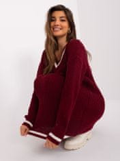 Badu Ženska pulover obleka Nadadi bordo Universal