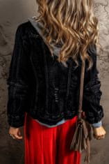 OMG! Ženska denim jakna Heywood črna L
