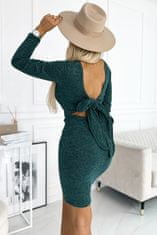 Numoco Ženska mini obleka Dingree zelena S