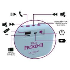 Lexibook Prenosni mini zvočnik Ledeno kraljestvo