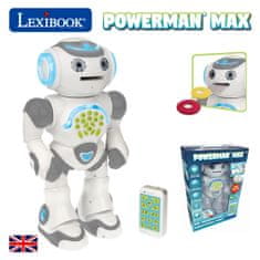 Lexibook Govoreči robot Powerman Max (angleška verzija)