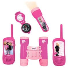 Lexibook Pustolovski set z walkie talkieji Barbie