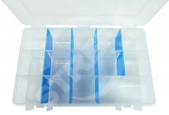 STREFA VISIBOX prazen XL t.blue/transparent / pakiranje 1 kos