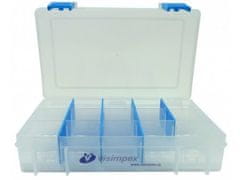 STREFA VISIBOX prazen XL t.blue/transparent / pakiranje 1 kos