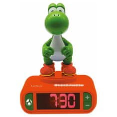 Lexibook Budilka s 3D figurico Super Mario Yoshi