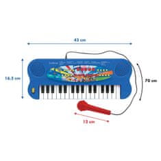 Lexibook Elektronske klaviature z mikrofonom Tačke na patrulji - 32 tipk