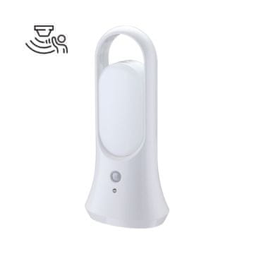 UltraTech USB 2v1 polnilna nočna LED svetilka s PIR senzorjem gibanja 28lm 0,8W + žapna svetilka 90 lm