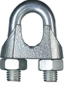 STREFA Objemka za vrv DIN 741, M8 10x42mm, A4 / paket 1 kos