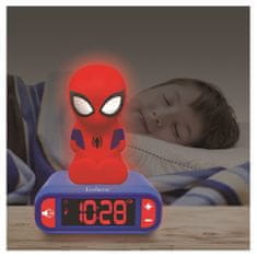 Lexibook Budilka z 3D nočno lučjo Spider-Man
