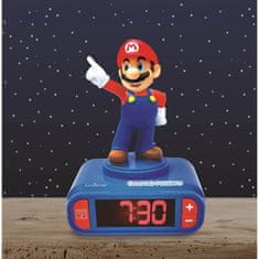 Lexibook Budilka s 3D figurico Super Mario