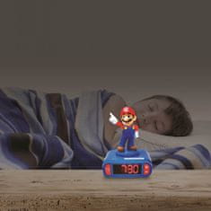Lexibook Budilka s 3D figurico Super Mario