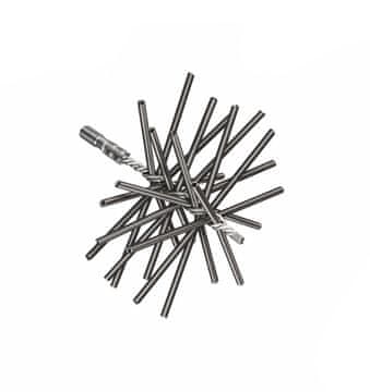 STREFA Vzmetna dimniška krtača 180mm/M12, jeklena