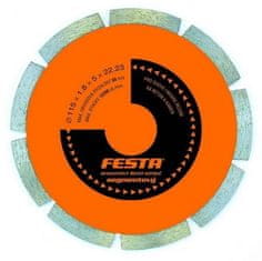 STREFA FESTA diamantni segmentni disk 230x22,2 / pakiranje 1 kos
