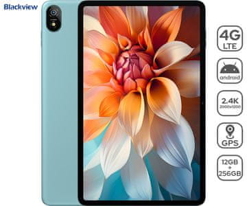 Blackview TAB 18 tablični računalnik, 12, 4G LTE, 12+256GB, IPS, Android, zelen