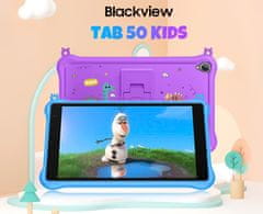 Blackview TAB 50 KIDS tablični računalnik, 8, 3GB+64GB, IPS HD+, Android, moder