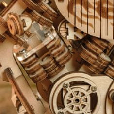 Robotime Motorno kolo CRUISER, lesena 3D sestavljanka, (ROKR LK504)