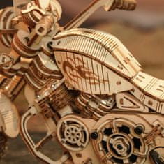Robotime Motorno kolo CRUISER, lesena 3D sestavljanka, (ROKR LK504)