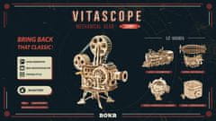 Robotime ROKR Vitascope filmski projektor 3D lesena sestavljanka - LK601