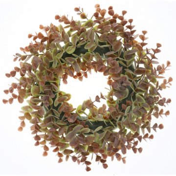 Autronic evkaliptus venec, jeseni Rjave barve. SG6075-BRN
