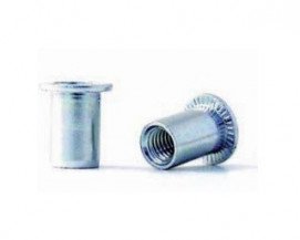 STREFA Šestkotne matice za zakovice M10 z majhno poglobljeno glavo / pakiranje 250 kosov