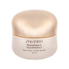 Shiseido Benefiance NutriPerfect SPF15 hranilna zaščitna krema za obraz 50 ml za ženske
