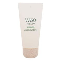 Shiseido Waso Shikulime oljni gel za čiščenje obraza in odstranjevanje ličil 125 ml za ženske