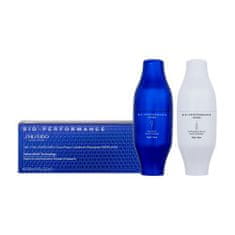 Shiseido Bio-Performance Skin Filler Serums Set dnevni serum za obraz Bio-Performance Full Expansion Serum 30 ml + nočni serum za obraz Bio-Performance Infill Serum 30 ml za ženske