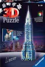 Ravensburger Osvetljena 3D sestavljanka Night Edition Chrysler Building 216 kosov