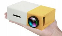 Dexxer Prenosni LED projektor HDMI USB in zvočnik 60"