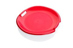 Snežna plošča Tornado plastika premer 54cm rdeča