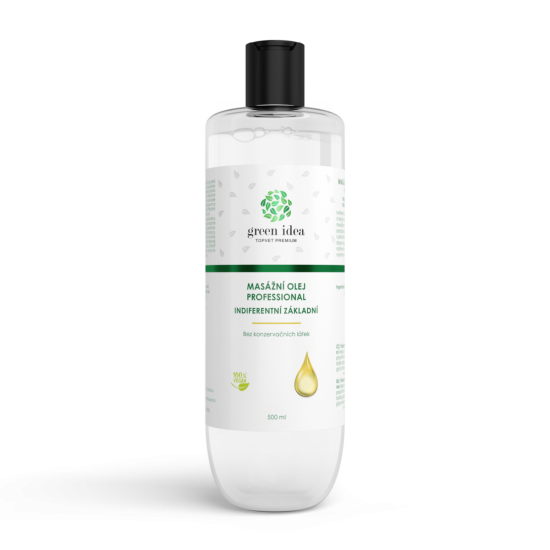 GREEN IDEA Zdravilno masleno olje - osnova 500 ml