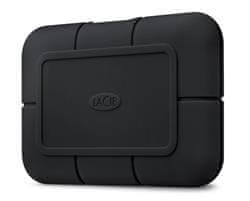 LaCie SSD zunanji 2,5" 2TB - USB 3.1 Gen 1/Thunderbolt 3, črna