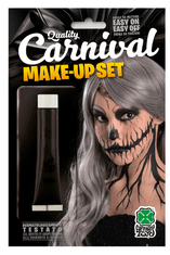 Carnival Toys barva za obraz, v tubi, črna (09401)