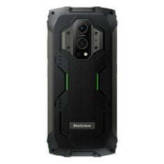 Blackview BV9300 pametni telefon, robusten, 12/256GB, svetilka 100lm, zelena