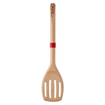 Tefal Ingenio Wood lesena kuhalnica z zarezami, 32 cm (K2303314)