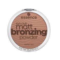 Essence Sun Club Matt Bronzing Powder mat bronzer 15 g Odtenek 02 sunny