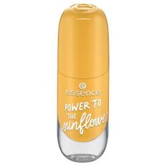 Essence Gel Nail Colour hitro sušeči in sijoči lak za nohte 8 ml Odtenek 53 power to the sunflower