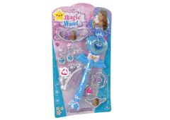 Lean-toys Set za princesko, moder