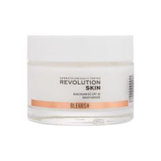 Revolution Skincare Blemish Niacinamide Moisturiser SPF30 dnevna krema za obraz z uv-zaščito 50 ml za ženske POKR