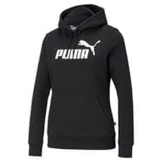Puma Športni pulover črna 164 - 169 cm/S Ess Logo