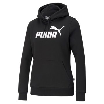 Puma Športni pulover črna 164 - 169 cm/S Ess Logo
