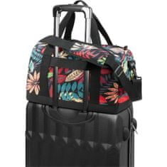 ZAGATTO Ženska potovalna torba z rožicami, 40x20x25 cm, ZG825