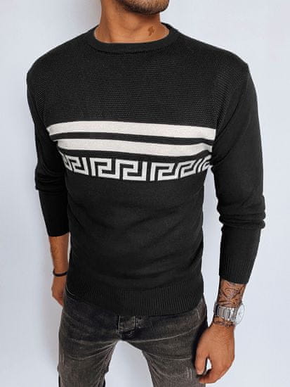 Dstreet Klasični moški pulover Carnwenell črna