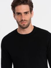 OMBRE Klasični moški pulover Avawr črna S