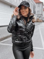 Dstreet Ženska zimska jakna Melani črna XL