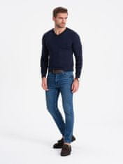 OMBRE Klasični moški pulover Launcebuz navade XXL
