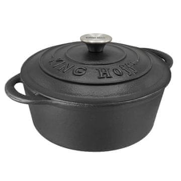 KINGHoff Litoželezni lonec 22 cm 2,4 l 32036