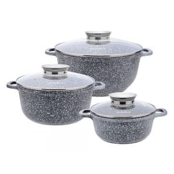 KLAUSBERG komplet marmornih loncev 28696