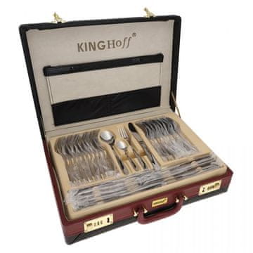 KINGHoff 72-delni jedilni pribor, sijajni, 8107